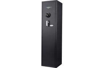 Image of Barska HQ900 Large Quick Access Keypad Biometric Rifle Safe,Black AX12752