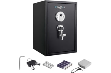 Image of Barska Large Biometric Fingerprint Scanner Safe, 14in x 13in x 19.75in Exterior AX11650
