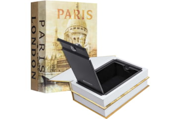 Image of Barska London &amp; London Series Dual Book Lock Boxes with Key Lock, Multi, Medium, CB13056