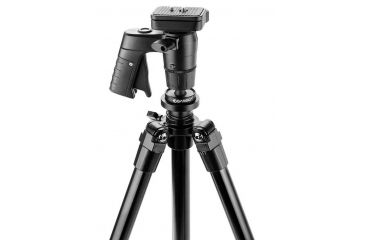 Image of Barska Pistol Grip Tripod Head, 360 Degree Positioning Range, Black, Outer Size 4.5in x 4.5in x 2.5in AF12546