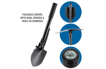 Image of Barska Sharp-200 Professional Metal Detector Field Kit, Black/Green, Medium, BE13962
