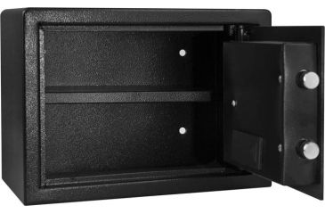 Image of Barska Standard Biometric Keypad Safe Fully Opened AX11646