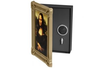 Image of Barska Wall Mount Frame Safe w/ Key, Open CB11800