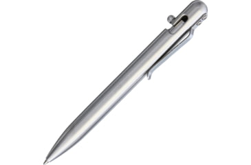 Image of Bastion EDC Bolt Action Pen Stainless, 5.25 overall, PEN-BLTACN-STS