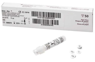 Image of BD Antibiotics and AntimycoticsNorfloxacin to Vancomycin, BD Diagnostics 231041 Taxo A Disks