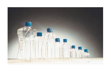 Image of BD Falcon Tissue Culture Flasks, Sterile, BD Biosciences 353135 Canted-Neck Flasks