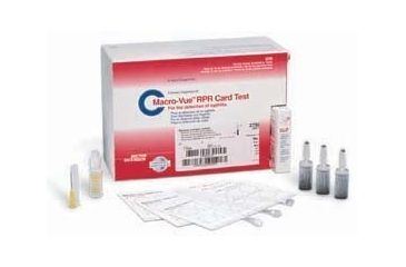 Image of BD Macro-Vue RPR Circle Card Test Kits, BD Diagnostics 272001 Accessories 30-Spot Cards, Quantitative