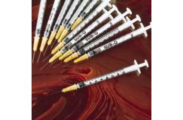 Image of BD Single-Use Syringe/BD PrecisionGlide Needle Combinations, Sterile, BD Medical 309572 Bd Luer-Lok Tip, 0.1 Ml