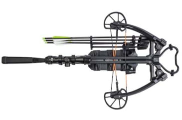 Image of Bear Archery Bear Archery BearX Intense CD Crossbow Package with Scope Rope &amp; Arrows RH/LH - Black, AC02A2A1185