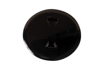 Image of Beckson Marine 5" Twist-Out Deck Plate - Black 46438
