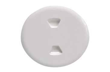 Image of Beckson Marine 5" Twist-Out Deck Plate - White 46440