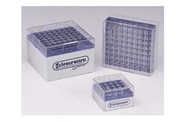 Image of Bel-Art Cryo-Safe Vial Storage Boxes, SCIENCEWARE 188530004 Cryo Tower Storage Systems Four-Level Tower