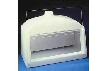 Image of Bel-Art Portable Polyethylene Fume Hoods, SCIENCEWARE H50000-0004 Fume Hood With Baffle