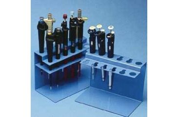 Image of Bel-Art Poxygrid Microliter Pipettor Racks, SCIENCEWARE 189620000 For Finnpipette*, Eppendorf*, And Other Popular Brand Single-Channel Pipettors