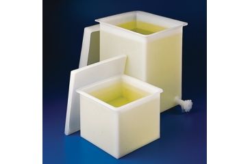 Image of Bel-Art Tank Pe Rect W/LID+FCT 5GLN H340920000