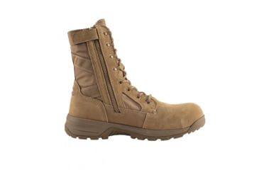 Image of Belleville 8in Spear Point Hot Weather Lightweight Side-Zip Composite Safety Toe Boots - Mens, Coyote, 12 US/Wide, BV508ZCT 120W