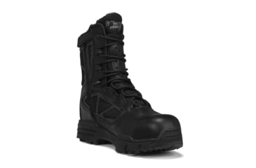 Image of Belleville 8in Waterproof Side Zip Comp Toe Boot - Mens, Black, 11, Wide, TR998ZWPCT 110W