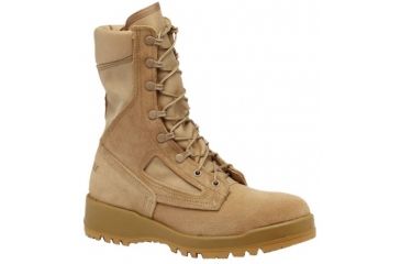 Image of Belleville Mens Hot Weather Combat Boot, Desert Tan, 12.5, Narrow 390DES 125N