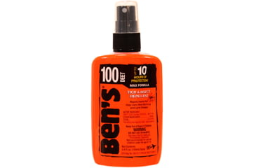 Image of Bens 100 Spray Uncarded, 3.4oz, Orange, 0006-7081