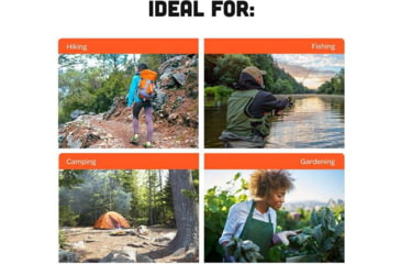 Image of Bens Bandana with Insect Shields, Orange, 0006-7222-1