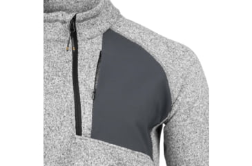 Image of Beretta ABISKO HALF ZIP FLEECE LI GREY MEL XXL D994917D, BERP3152T231309P9XXL