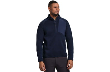 Image of Beretta ABISKO HALF ZIP FLEECE BLUE TOT ECL L 0DB10E09