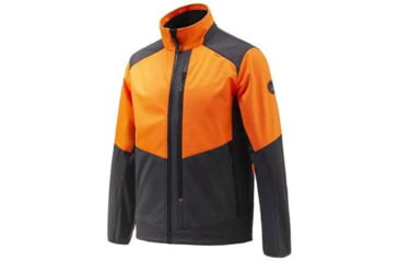 Image of Beretta BUTTE SOFTSHELL JACKET EBONY/ORG HV SM F8B6B97D