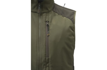Image of Beretta BUTTE SOFTSHELL VEST BROWN BARK/MOSS SM F96861A2