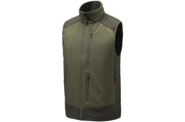 Image of Beretta BUTTE SOFTSHELL VEST BROWN BARK/MOSS SM F96861A2