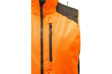 Image of Beretta BUTTE SOFTSHELL VEST ORG/BROWN BARK LG 917BD38A