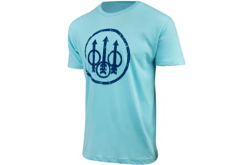 Image of Beretta DISTRESSED TRIDENT T-SHIRT BLUE EXCL MED 83969320
