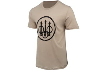 Image of Beretta DISTRESSED TRIDENT T-SHIRT SAND 3XL 846C1570