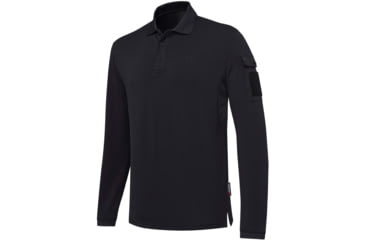 Image of Beretta MILLER POLO LONG SLEEVE BLACK LARGE A1B06161