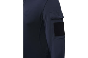 Image of Beretta MILLER POLO LONG SLEEVE BLUE LARGE BC4504B2