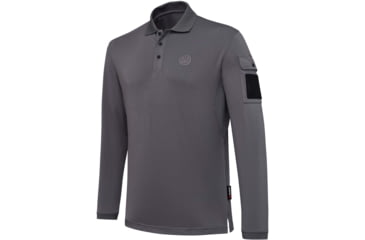 Image of Beretta MILLER POLO LONG SLEEVE SMOKED PEARL 3X-LARGE 19ADA964