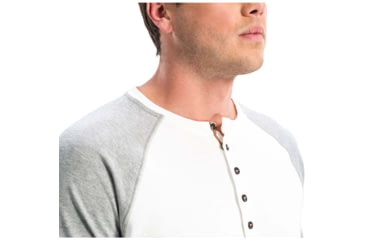 Image of Beretta SCOUT PERFORMANCE HENLEY WHT/GRY MEL XL 104B9E0F