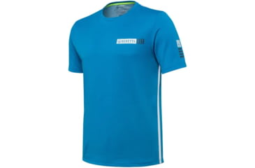 Image of BERETTA STRIPE T-SHIRT BLUE EXCELL SM C93A7E81