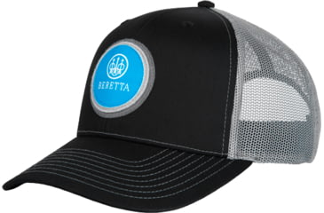 Image of Beretta BXP 112 Trucker Cap - Men's, Black/Blue, BC038T1675092F