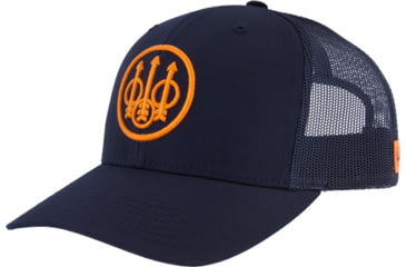 Image of Beretta Straightpull Trucker Hat - Men's, Navy, One Size, BC020T16520505