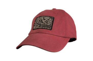 Image of Beretta Engraved Logo Crimson Cap, Red, BC631T1562035A