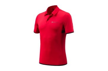 Image of Beretta Hi-Tech Performance Polo Shirt,Tango Red,Large MT012T10850321L