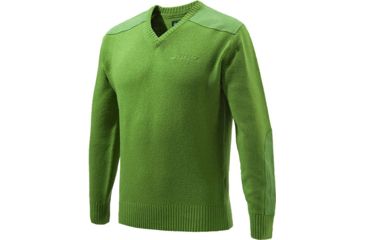 Image of Beretta Men's Classic V-neck Sweater Light Green Large
