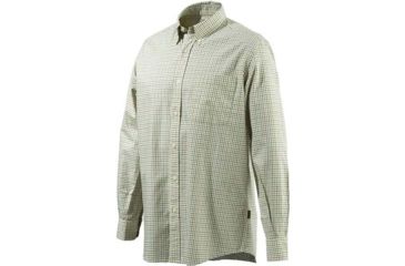 Image of Beretta Men's Drip Dry Long Sleeve Beige/brown Medium
