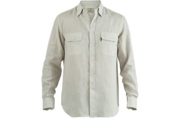 Image of Beretta Men's Linen Shirt Button Down Beige 18neck/45lng