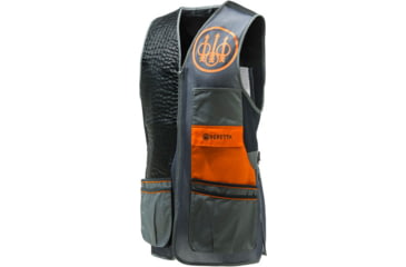 Image of Beretta Two Tone Vest - Men's, Extra Large, Black/Orange, GT911T155309OPXL