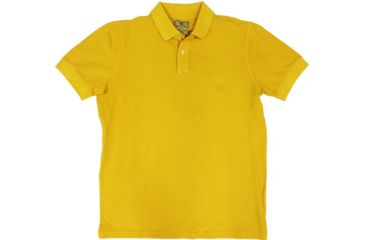 Image of Beretta Mens Piquet Patch Polo Medium Mango W/pb Logo