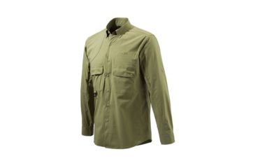 Image of Beretta Mens Quick Dry Shirt, Men's, Verde, M, LU011T04520745M