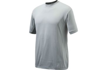 Image of Beretta Mens Silver Pigeon Performance T-Shirt,Ash/Silver,Small TS281T04740929S