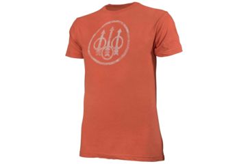 Image of Beretta Distressed Trident T-Shirt - Men's, 2X-Large, Heather Orange, TS721T18900492UXXL