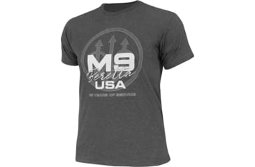 Image of Beretta M9 Trident T-Shirt - Men's, 2XL, Charcoal, TS733T1890089UXXL